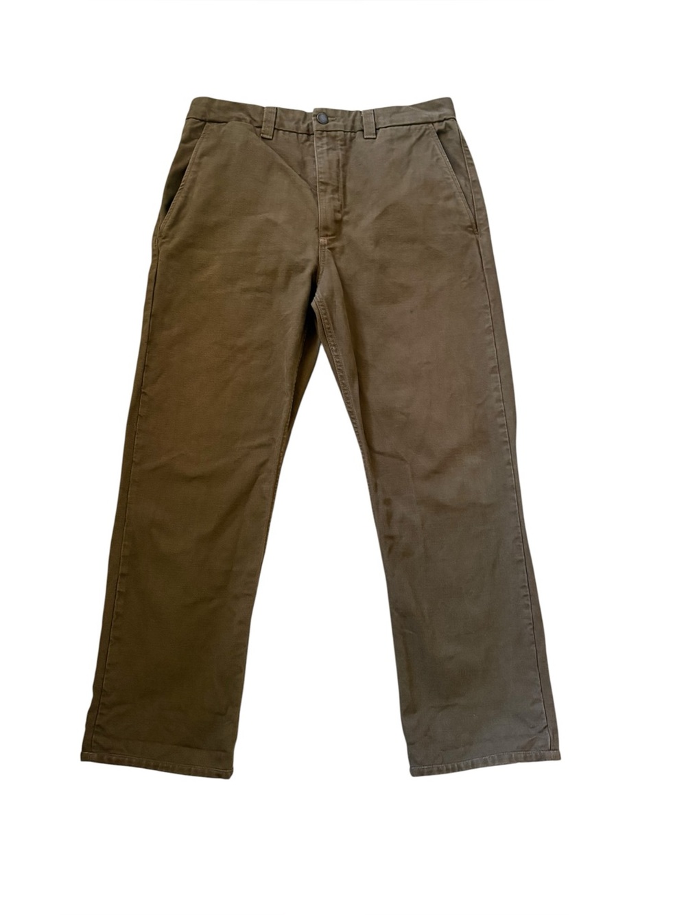 Freenote Cloth Workers Chino Pants Japanese Canvas / Cotton Olive Brown Size 35